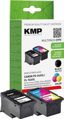 Cartouche d'encre KMP Cartouche d'encre Pack C97V compatible C