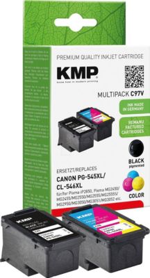 Cartouche d'encre KMP Cartouche d'encre Pack C97V compatible C Cartouche d'encre KMP Cartouche d'encre Pack C97V compatible C
