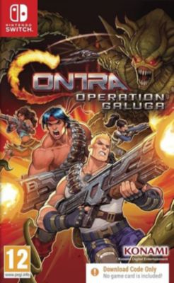 Jeu Switch KONAMI Contra Operation Galuga  (code De