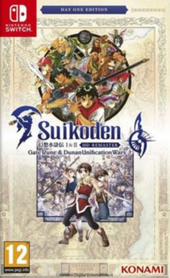 Jeu Switch KONAMI Suikoden 1&2 Remaster Dayone Edition