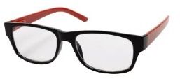 Lunette de lecture HAMA Noir et rouge +3.0