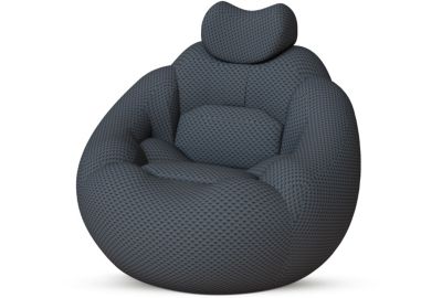 Fauteuil MEDISANA Bubble sofa massant gris clair