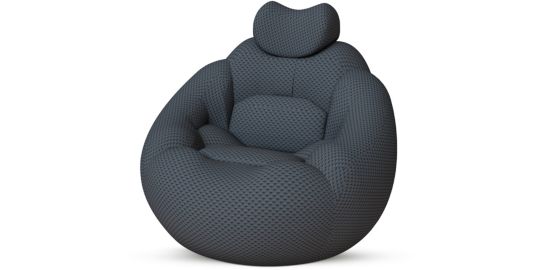 Fauteuil MEDISANA Bubble sofa massant gris foncé
