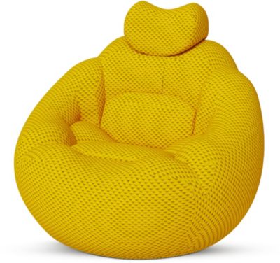 Fauteuil MEDISANA Bubble sofa massant jaune RS200