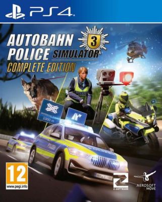 Jeu PS4 JUST FOR GAMES Autobahn Police Simulator 3 Complete