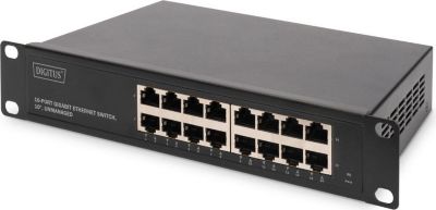 Switch ethernet CONECTICPLUS rackable 10" 16 Ports RJ45 Gigabit