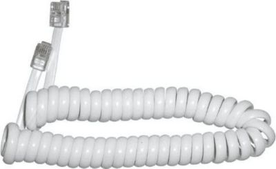 Kit de remplacement DIVERS cordon telephone blanc blinde
