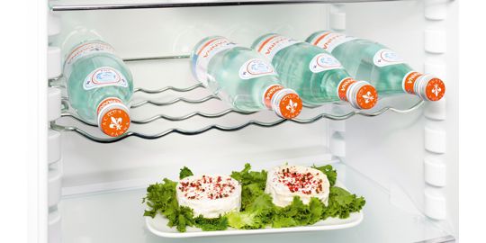 Clayette LIEBHERR Porte bouteilles inox pour combinés