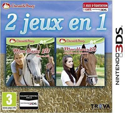 Jeu 3DS KOCH MEDIA Mon Haras 3D : 2 jeux en 1