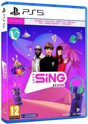 Jeu PS5 PLAION Let's Sing 2025