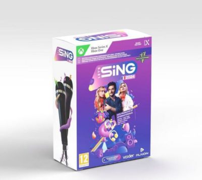Jeu Xbox X PLAION Let's Sing 2024 + 2 Micros