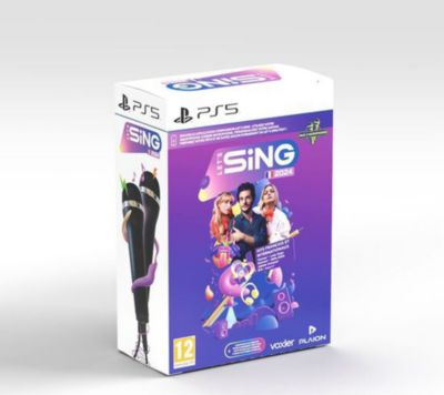 Jeu PS5 PLAION Let's Sing 2024 + 2 Micros