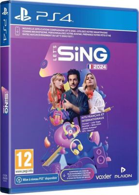 Jeu PS4 PLAION Let's Sing 2024 Jeu PS4 PLAION Let's Sing 2024