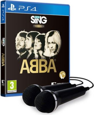 Jeu PS4 PLAION Let's Sing Presents Abba + 2 Micros
