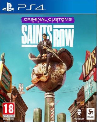 Jeu PS4 DEEP SILVER Saints Row Criminal Customs Edition