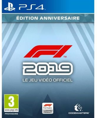 Jeu PS4 KOCH MEDIA F1 2019 - Edition Anniversaire Jeu PS4 KOCH MEDIA F1 2019 - Edition Anniversaire