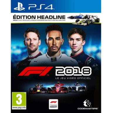 Jeu PS4 KOCH MEDIA F1 2018 Headline Edition