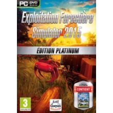 Jeu PC JUST FOR GAMES Exploitation Forestière Simulator 2015 -