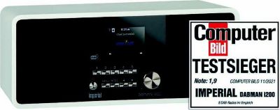 Radio DAB IMPERIAL Radio DAB+ DABMAN 30 mobile Marron Bois