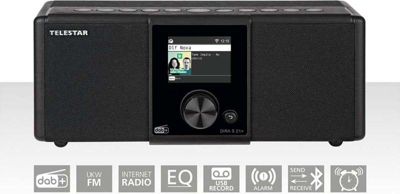Radio DAB TELESTAR Radio Internet DIRA S21i+ DAB+Bluetooth