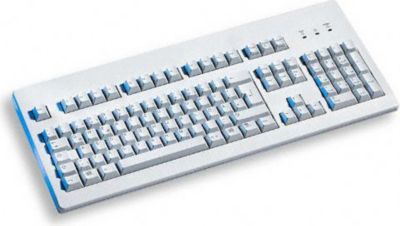 Adaptateur USB CHERRY Clavier classic line USB AZERTY gris