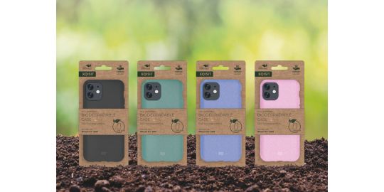 Coque XQISIT iPhone 11 Pro EcoFlex bleu