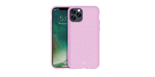 Coque XQISIT iPhone 11 Pro Max EcoFlex rose