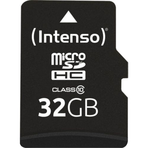 Carte Micro SD INTENSO 32 Go classe 10 + adaptateur