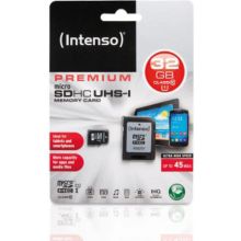 Carte Micro SD INTENSO 32 GB Classe 10 Premium