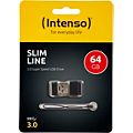 Clé USB INTENSO 64GO Slim Line 3.0 noire