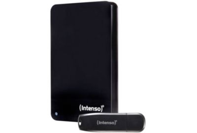 Disque dur HDD externe INTENSO 1To - 2.5 HDD 3.0 + Clé USB 32Go