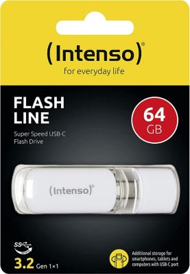 Clé USB INTENSO USB-C 64Go 3.2 Gen Flash Line OTG