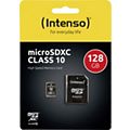 Carte Micro SD INTENSO 128 Go, SDHC, Class 10