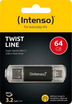 Clé USB INTENSO 64go TWIST LINE Flash drive 3.2
