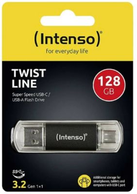 Clé USB INTENSO 128go TWIST LINE Flash drive 3.2