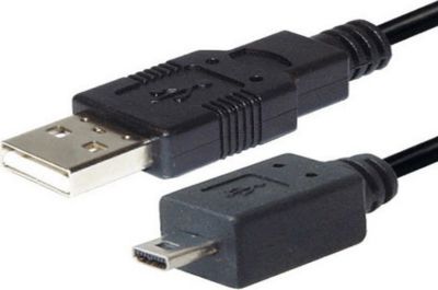 Kit de réparation DIVERS cable usb male 8 pins mini usb male 2 m
