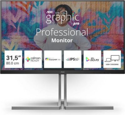 AOC U32U3CV écran plat de PC 80 cm (31.5")