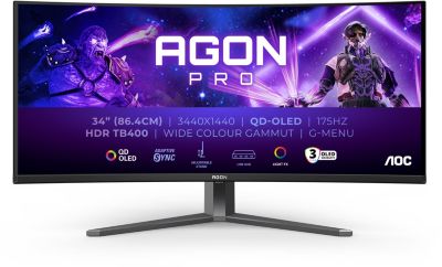 Ecran PC Gamer AOC AGON PRO 34'' OLED WQHD 175 Hz