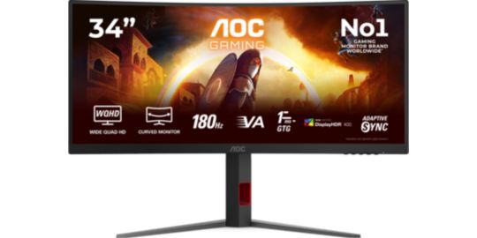 Ecran PC Gamer AOC CU34G4CA 34