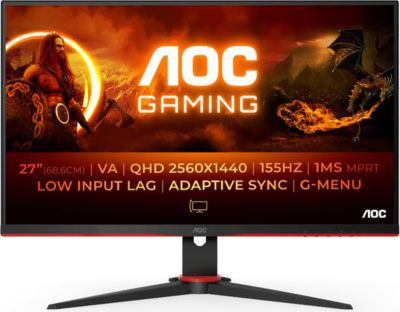 Ecran PC Gamer AOC Q27G2E/BK