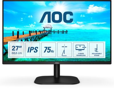 Télétravail : l'écran PC AOC 24 pouces est de nouveau disponible à moins de  100€ 🔥