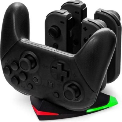 Station d'accueil SNAKE BYTE pour Manette Switch et Joy-Con LED