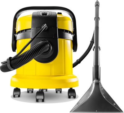 Aspirateur eau et poussières WD3 S KARCHER, 19 l avec jeu de brosses