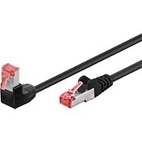 Câble Ethernet GOOBAY RJ45 Cat 6 0.25m SFTP  coudé