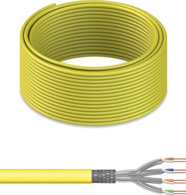  KOMELEC Câble Ethernet RJ45 Cat8.1 monobrin 50m KOMELEC Câble Ethernet RJ45 Cat8.1 monobrin 50m