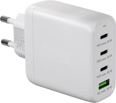 Chargeur secteur KOMELEC Chargeur secteur 3x USB C & USB A 68W Chargeur secteur KOMELEC Chargeur secteur 3x USB C & USB A 68W