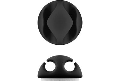 Serre-câble GOOBAY Cable Guide (2) Noir x6