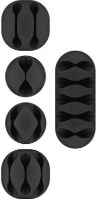 Serre-câble GOOBAY Cable Guide (Kit) Noir x5