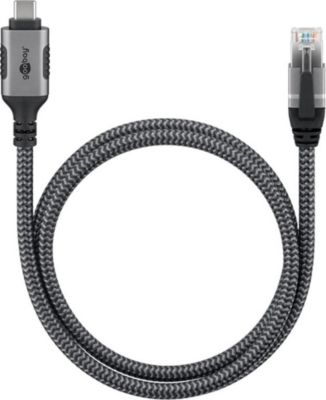 GOOBAY Câble USB C 3.1 RJ45 Gigabit 2m