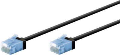 Câble Ethernet GOOBAY Câble Ethernet slim flexible Cat6a 25cm